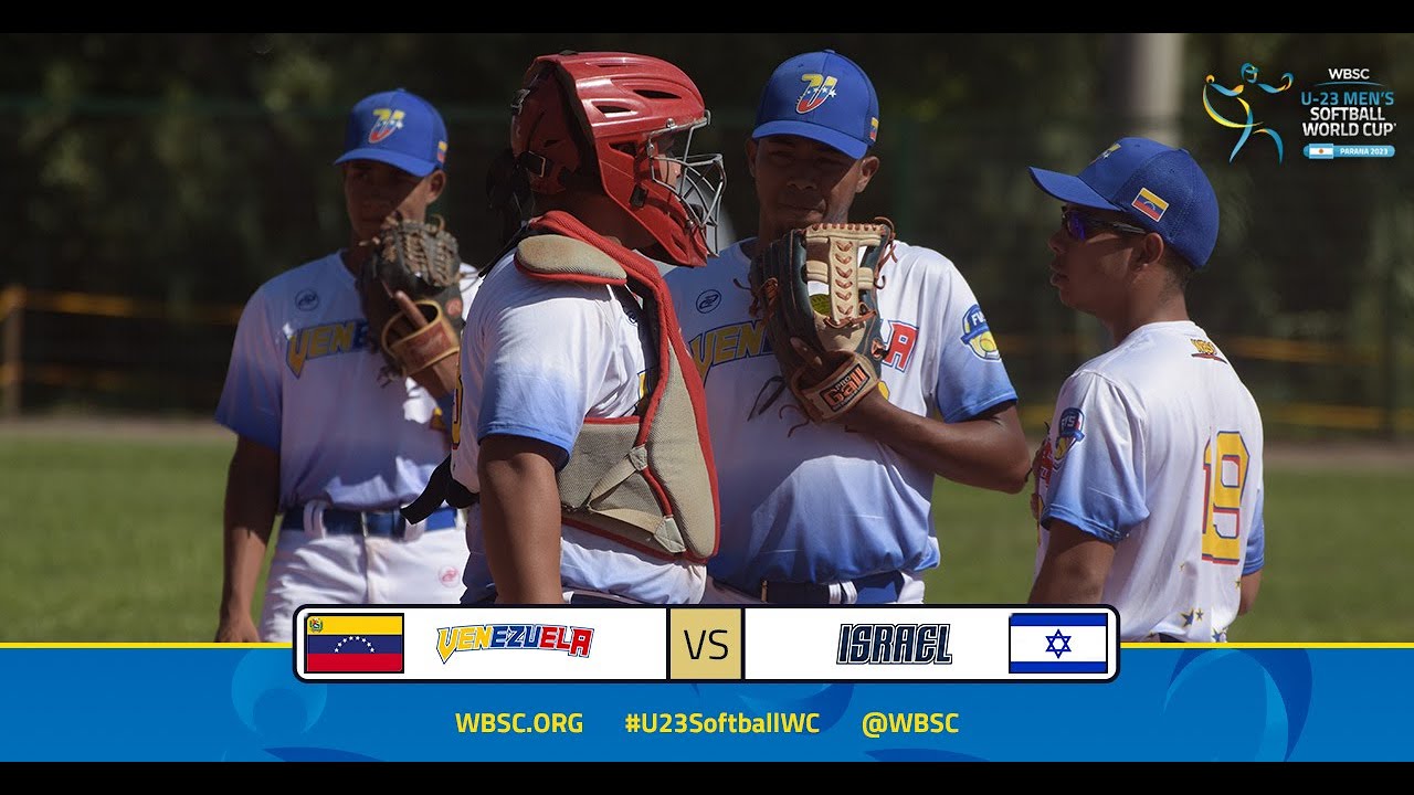 HIGHLIGHTS Venezuela v Israel | I U-23 Men's Softball World Cup 2023 - Opening Round