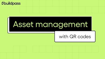 Asset Management with QR Codes