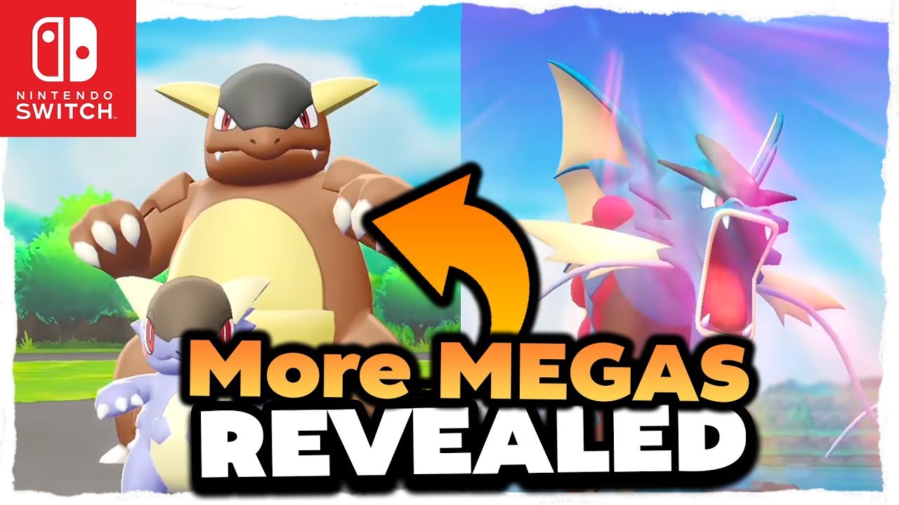 MORE KANTO MEGAS REVEALED For Pokemon Let's GO Pikachu & Let's GO Eevee ...