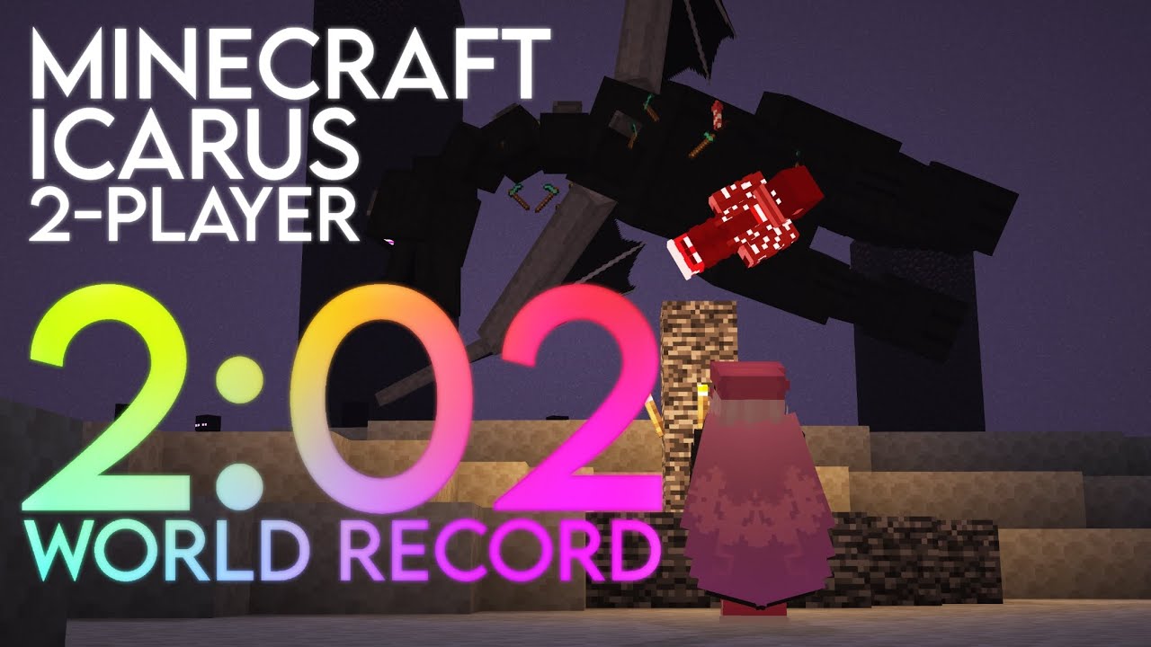 Minecraft Icarus SSG any% Co-op WR [2:02.45] - YouTube