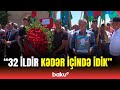 Müharibəyə könüllü getmişdi | Qalıqları tapılan şəhid Ədalət Abbasov dəfn edildi