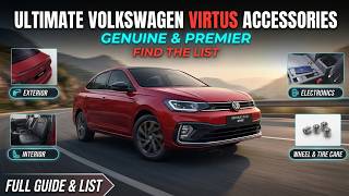 Match Highlights Volkswagen Virtus Genuine OEM Accessories List | Fox On Wheels | #volkswagen #virtus