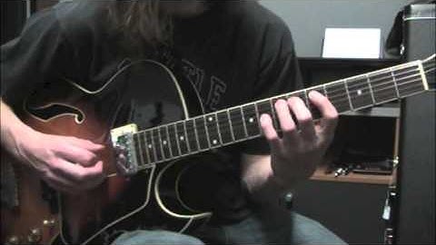 John Coltrane Giant Steps Licks #1 Guitar Lesson