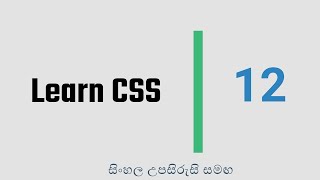 How to learn CSS in a Simple way - 12 - How to use Colors