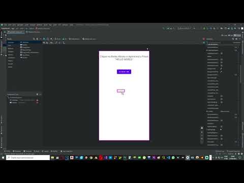 Hello World Android Studio