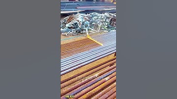 Flame Cleaning Rebar: Fast & Powerful Rust Removal !