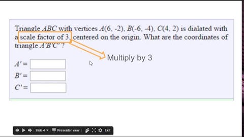 Dilate a polygon with coordinates