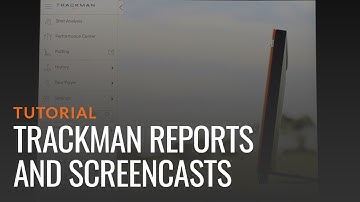 How to share Trackman reports and screencasts