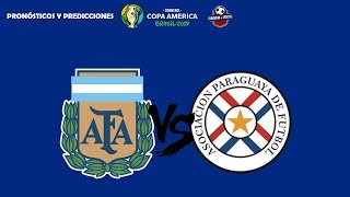 ARGENTINA VS PARAGUAY  - Copa América 2019 (Pronósticos y Predicciones)