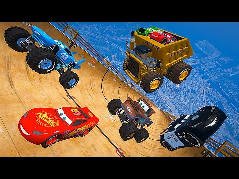 Street Race Crash Cars 3 McQueen Jackson Storm Cruz Ramirez Boost Wingo &  Friends 