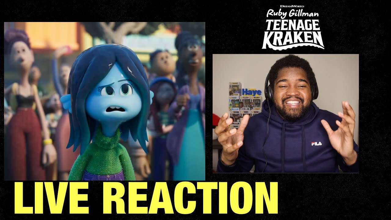 Ruby Gillman, Teenage Kraken Trailer Reaction