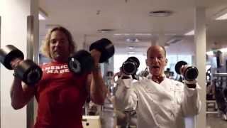 Gissur Gudmundsson and Eric Fleishman work out Details