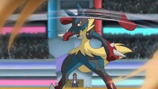 Mega Lucario Vs Mr Rime English Dubbed