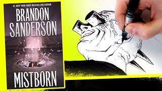 MISTBORN by Brandon Sanderson - Review & Drawing a Steel Inquisitor