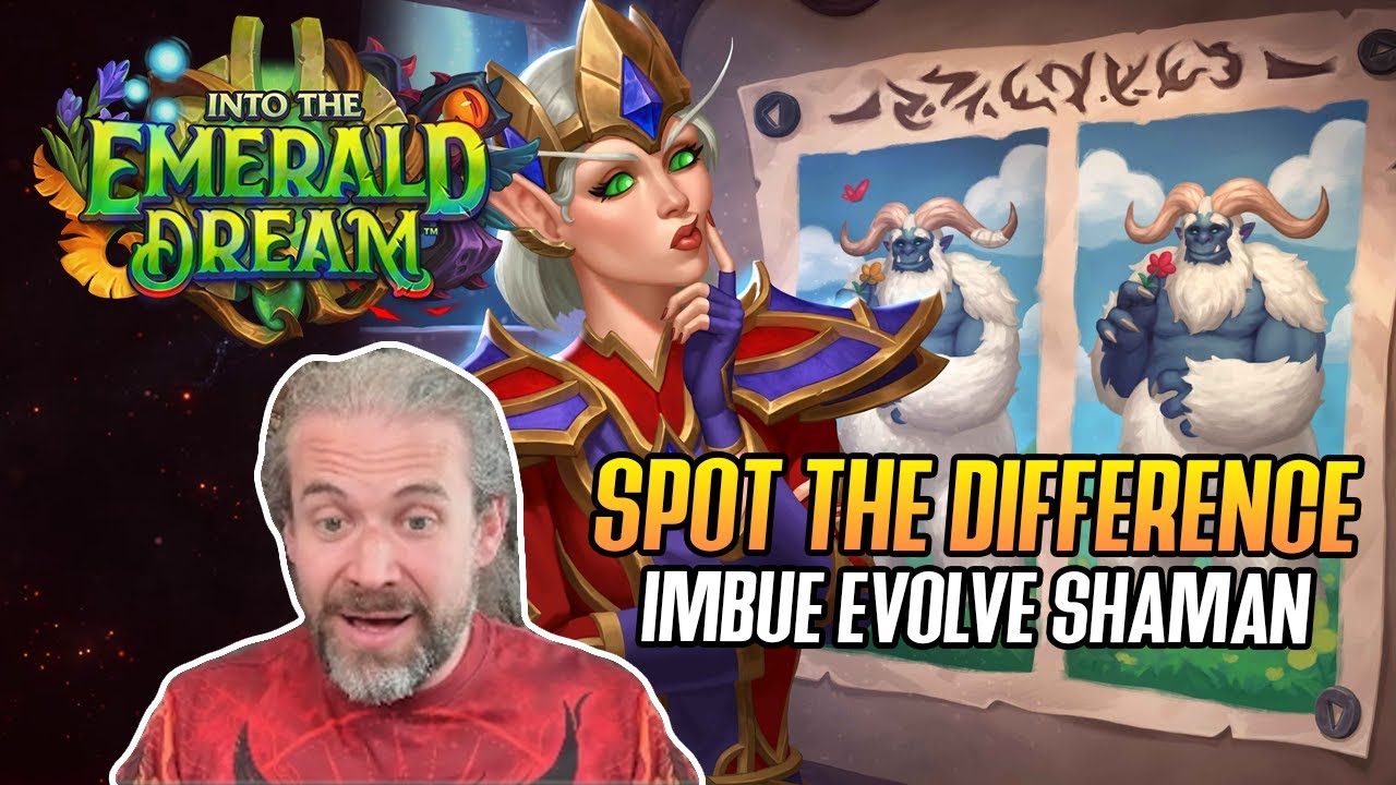 (Hearthstone) Найди отличия! Шаман с Imbue Evolve