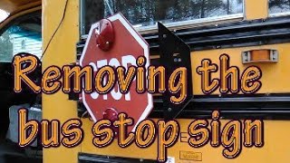 BUS VLOG 020   Stop Sign Removed