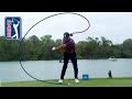 Le swing unique de sergio garcia  traceurs et analyses