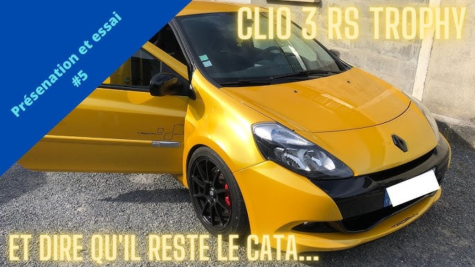 Renault Clio R.S. Ange et Démon Sur un train d'enfer