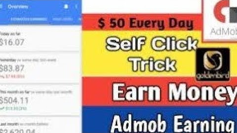 admob earning new method 2018 | 30$ per day 100% guarantee | admob best earning tricks