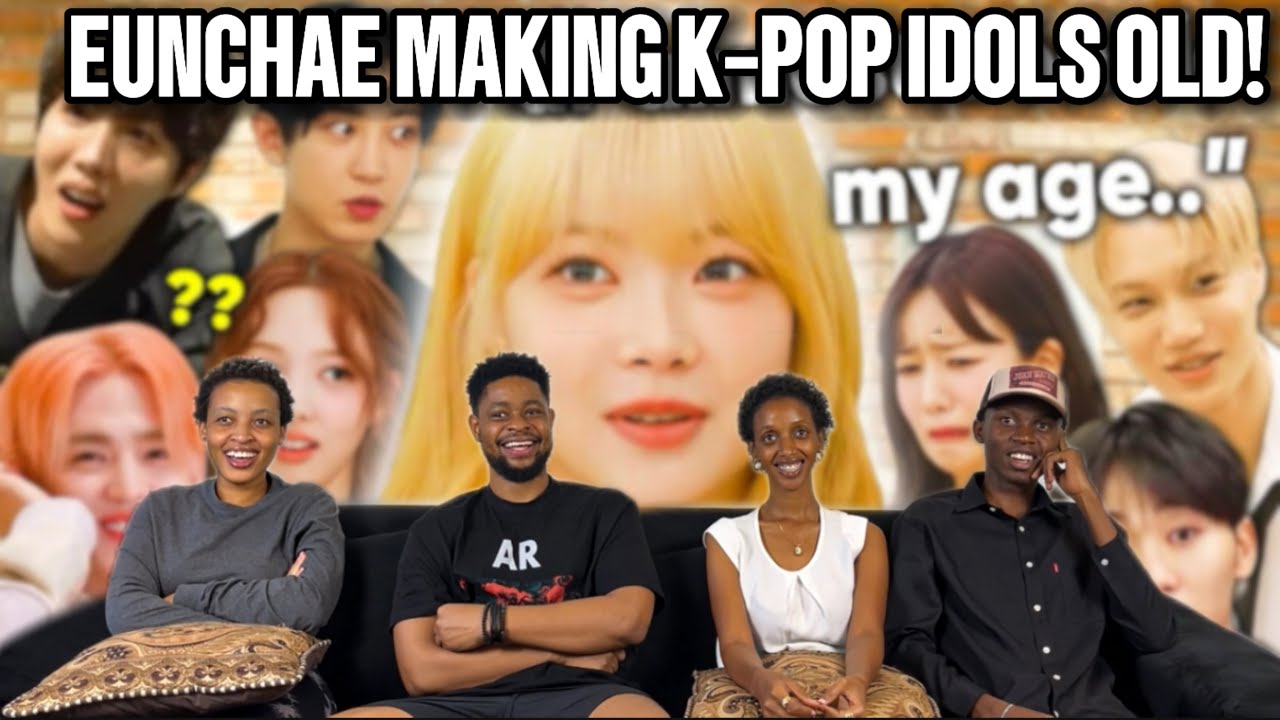 Our Reaction To just EUNCHAE making kpop idols feel old (mostly 3rd gen idols)