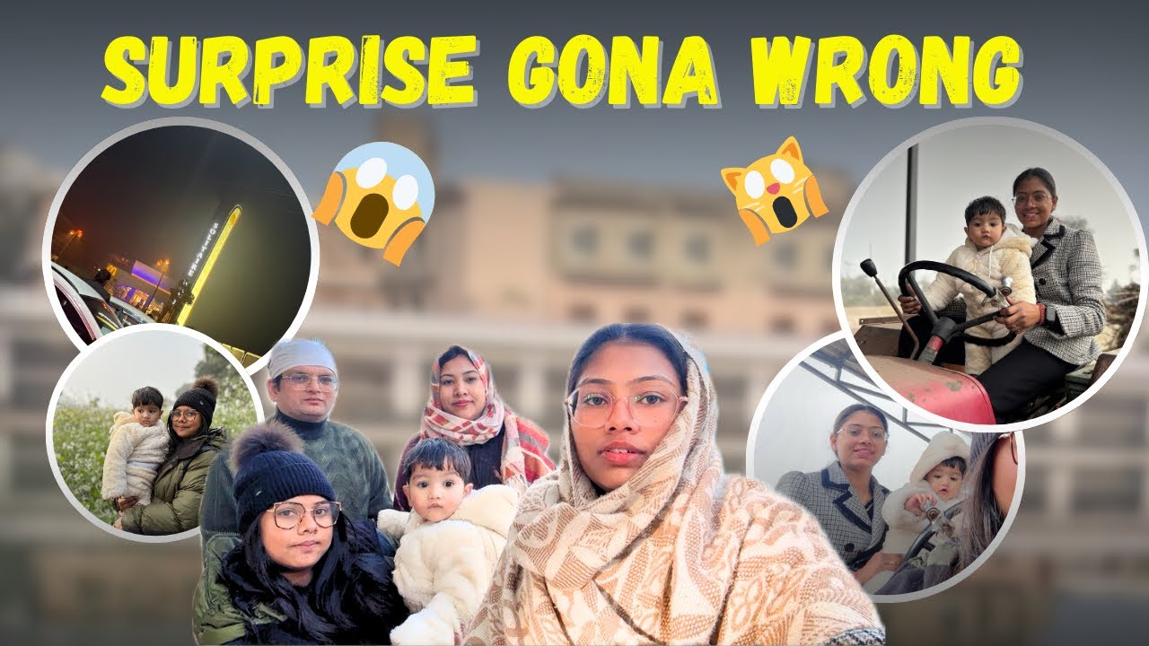 Surprise Gone Wrong 😱 | Family Vlog | Unexpected Day Out ❤️