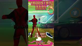 🔥 DEADPOOL ESCAPES PRISON TO INDUSTRY BABY 🔥Beat Saber #shorts