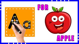 5 Words From A | Tracing Letter A |  Educational Videos For Kids Profile