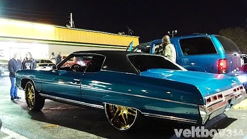 Veltboy314 - Teal 1971 Hardtop Caprice Donk On 26" Gold Amani Wheels - 2K17 Florida Classic