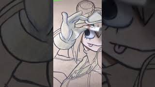 Tsuyu Asui (Froppy) drawing - My hero academia #shorts#anime#mha