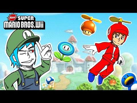 La princesa Peach está más a salvó con bowser 😿 | New Súper Mario bros wii
