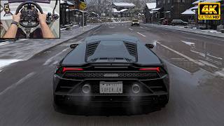 Lamborghini Huracán EVO - Forza Horizon 6 | Logitech G923 Steering Wheel