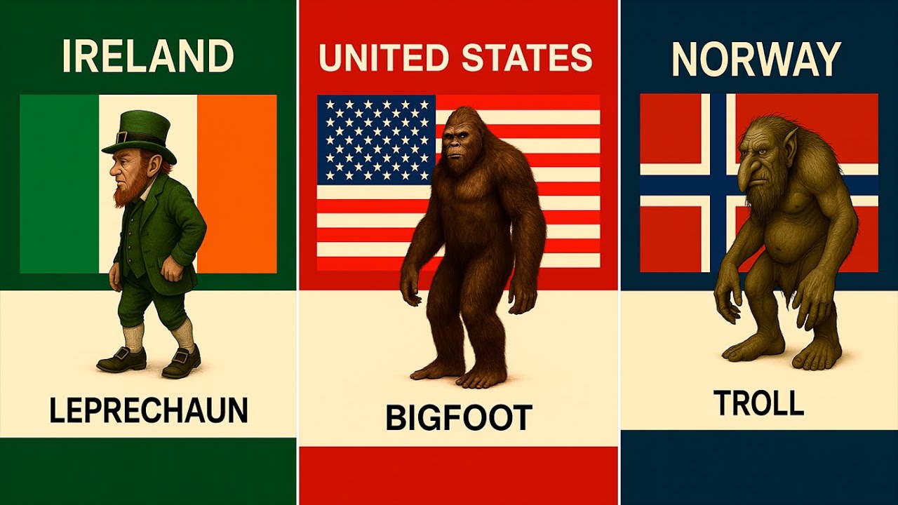 Mythical Creature of Each Country
