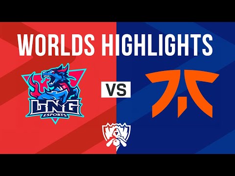 LNG vs FNC Full Highlights | Worlds 2023 Swiss Day 1 | LNG Esports vs Fnatic