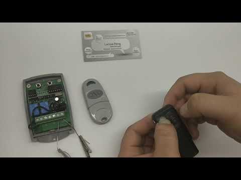 SMG 011 Universal 433 92Mhz Rolling Code Garage Door Remote Control Fob Duplicator