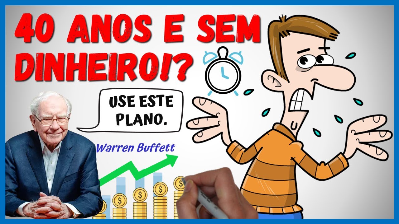 40 Anos e NADA POUPADO para a Aposentadoria? 👉 Faça Isso AGORA! 👈