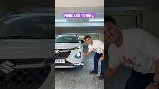 Maruti Fronx Base To Top🔥#marutisuzuki #fronx #fronxsigma #viralshort #trending
