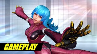 Kula Diamond's Gameplay in The King of Fighters XIV