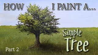 How I Paint... a Simple Tree   Part 2