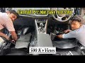 How to instal car full pvc mat  easy car floor lamination  tamil4u