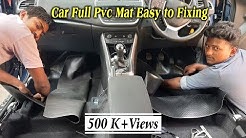 How to Instal Car Full Pvc Mat | Easy Car Floor Lamination | Tamil4U 