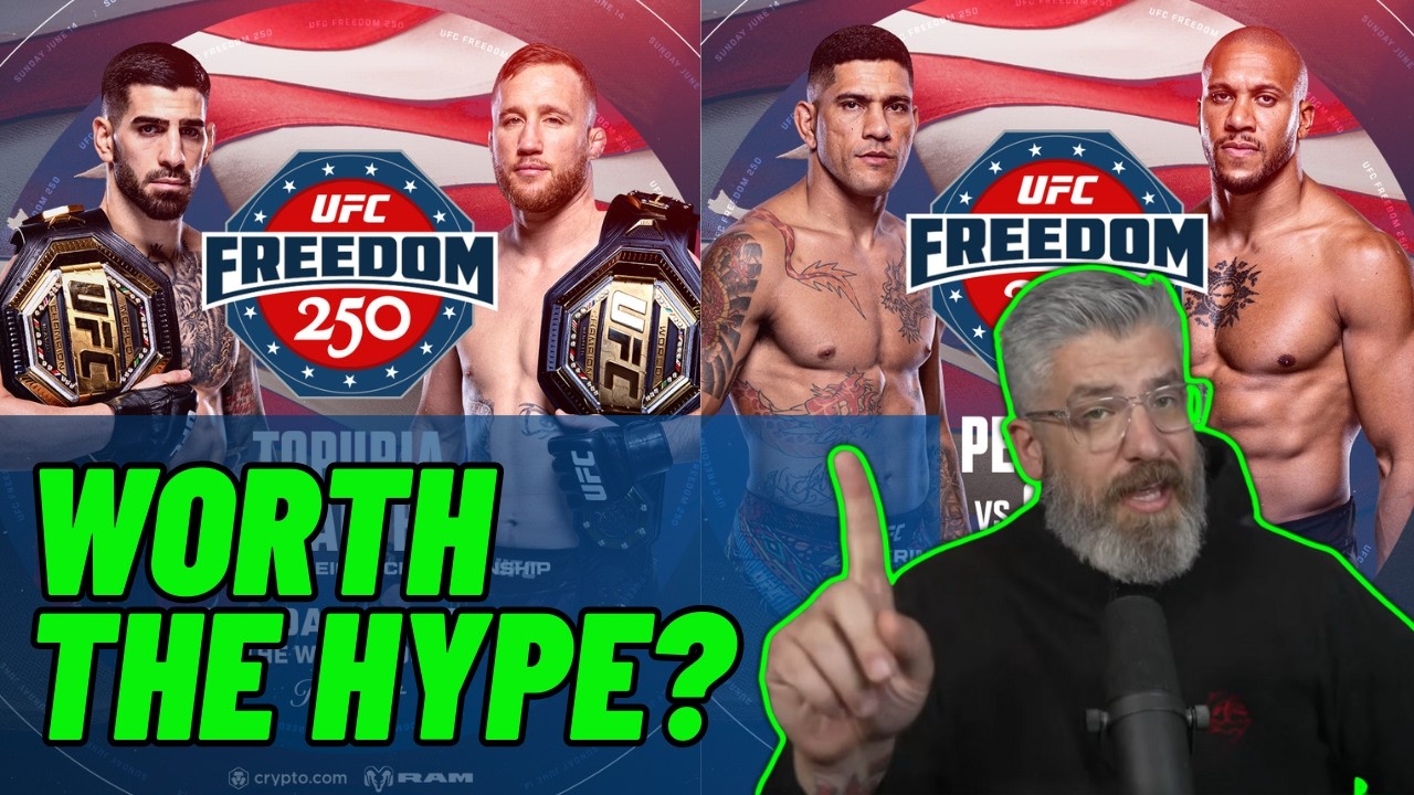 FULL UFC WHITE HOUSE CARD ANNOUNCED | LUKE THOMAS REACTION | FREEDOM 250 UFC