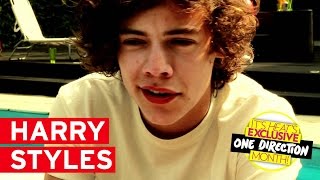 My dream girl is.. - Harry Styles answers your questions!