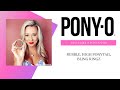 PONY-O Ponytail holders: Hair tips and styles for a high ponytail for fine hair and more.