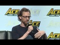 Tom hiddleston and tom holland loki and spiderman panel  ace comic con seattle