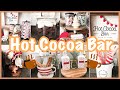 *NEW* CHRISTMAS HOT COCOA & COFFEE BAR IDEAS ✨ ☕️ 🎄 | CHRISTMAS 2021 DECORATE WITH ME