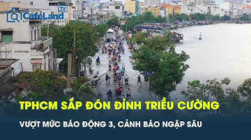 TP.HCM sắp đón đỉnh triều cường vượt mức báo động 3, cảnh báo mưa khủng khiếp gây ngập nặng