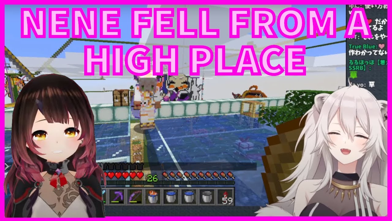 Nene-lytra feat. Roboco, Botan, Nene and Sora [Hololive, MInecraft]