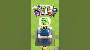 Goblin: I must go, my people need me. #clashroyale #cardevolution