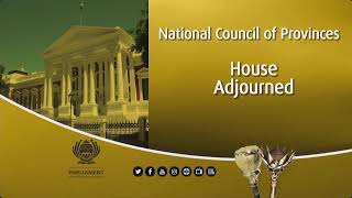 Plenary, National Council of Provinces, 29 October 2019