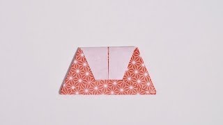 折り紙財布 実用的な小銭入れの折り方 Origami Wallet 音声解説付き Youtube